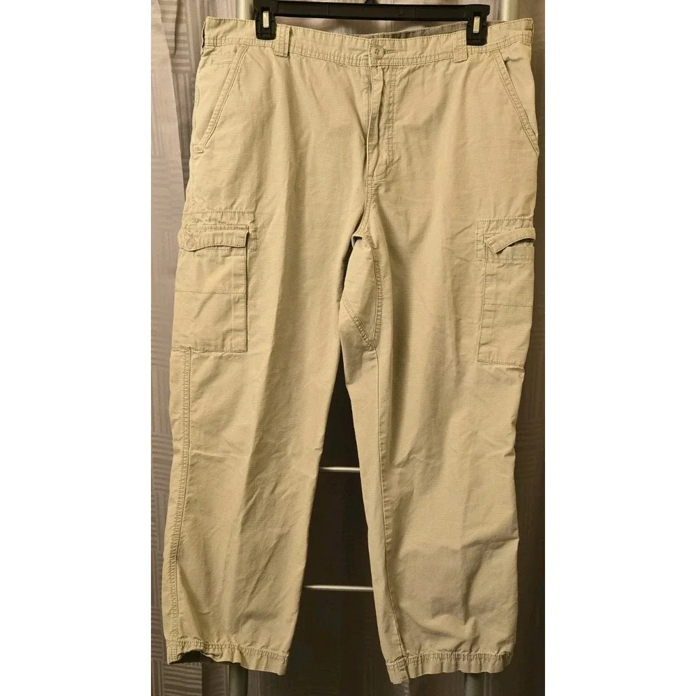 Cabelas Cargo Pants Mens 40x30 (Fits 40x28) Classic Fit Outdoor Hike Camp Casual